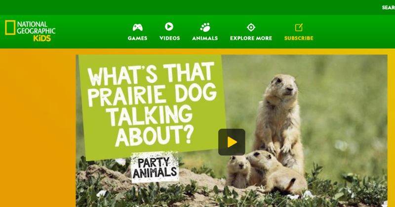 Học tiếng Anh với National Geographic giúp trẻ có thêm cả kiến thức về tự nhiên