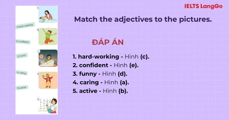 Bài tập 2 Tiếng Anh 6 Unit 3 A Closer Look 1