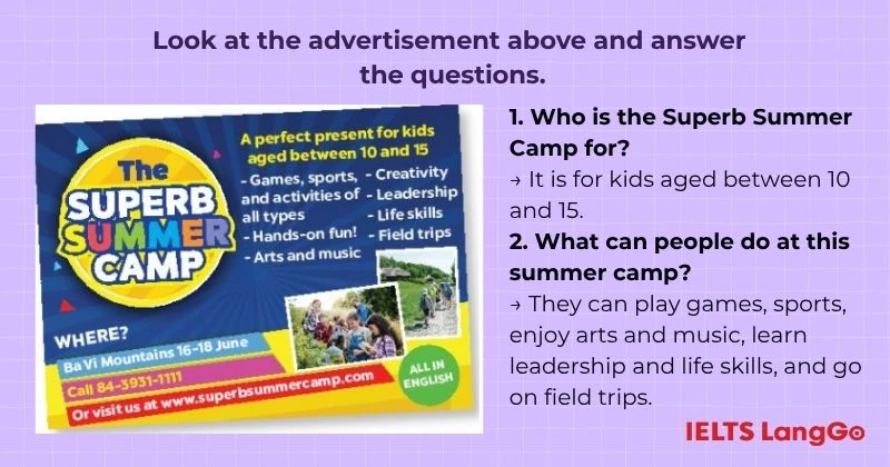 Bài tập 1 Tiếng Anh 6 Unit 3 Skills 1