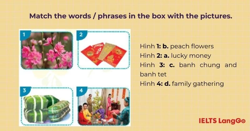 Bài tập 4 Tiếng Anh 6 Unit 6 Getting Started