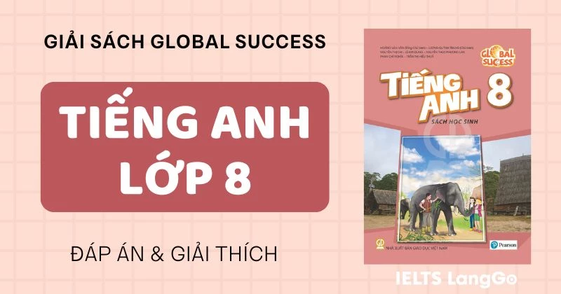 Lời giải Tiếng Anh 8 Global Success 12 Unit đầy đủ, chi tiết