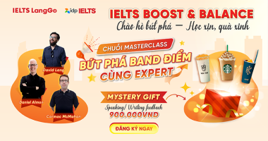 Chốt lịch thi IDP tháng 4 - rinh quà khủng lên đến 900K cùng LangGo!