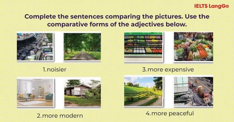 Bài tập 4 Tiếng Anh 6 Unit 4 Looking Back