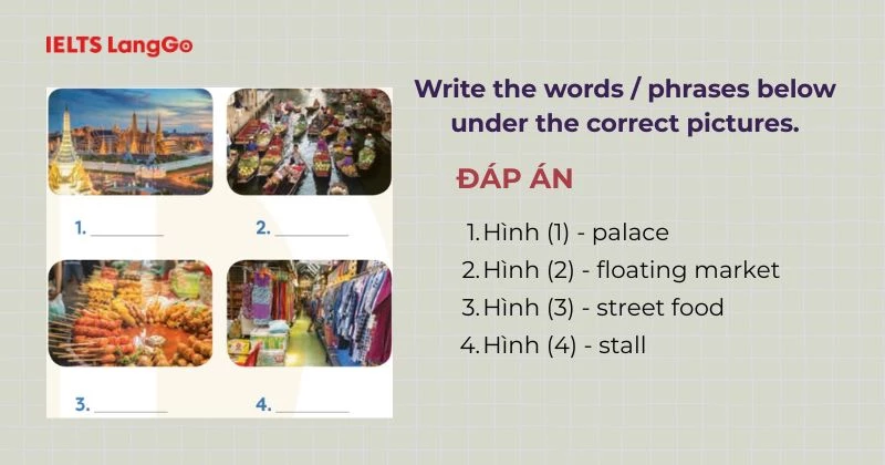 Bài tập 3 Tiếng Anh 6 Unit 9 A Closer Look 1