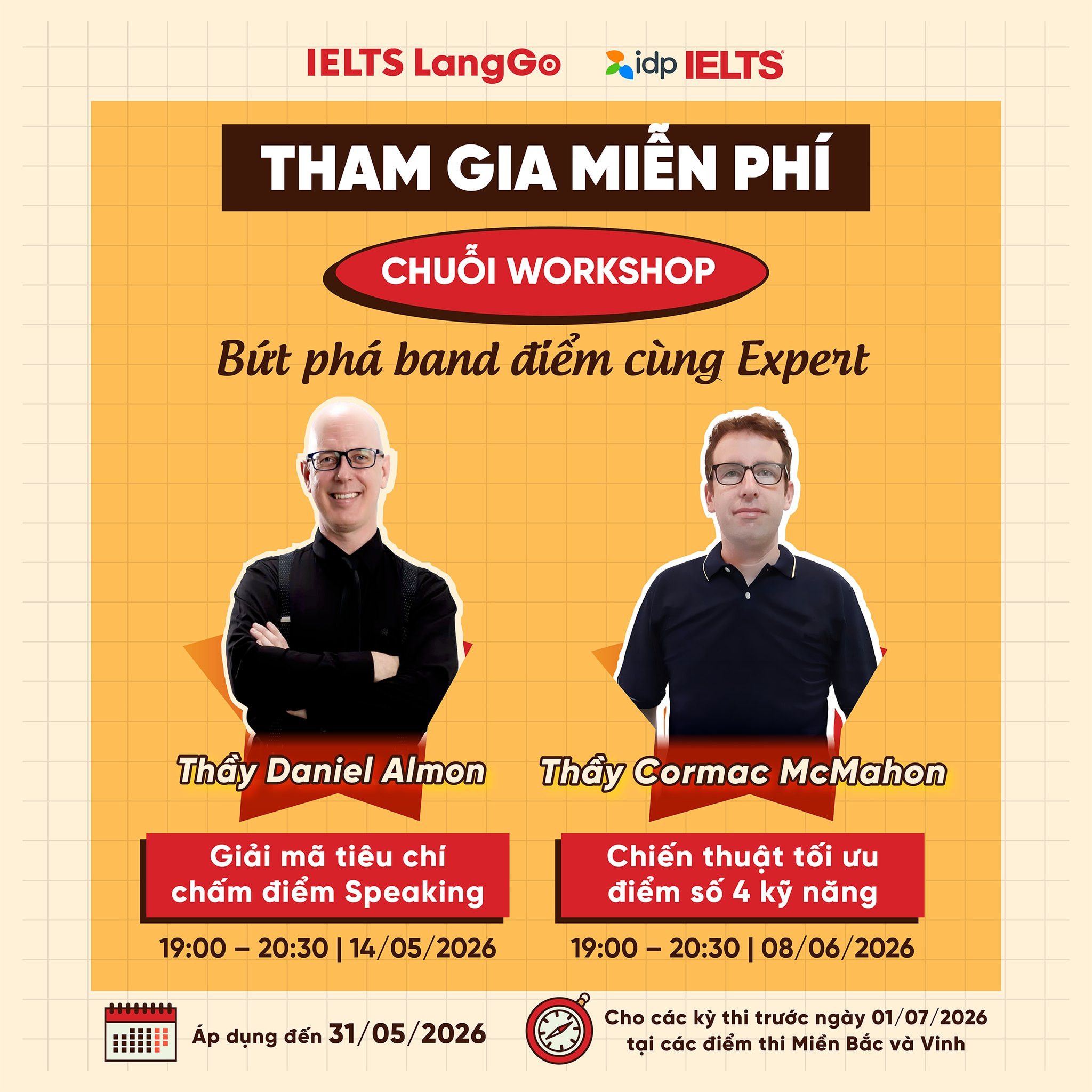 Talkshow bổ ích từ các chuyên gia khách mời của IDP