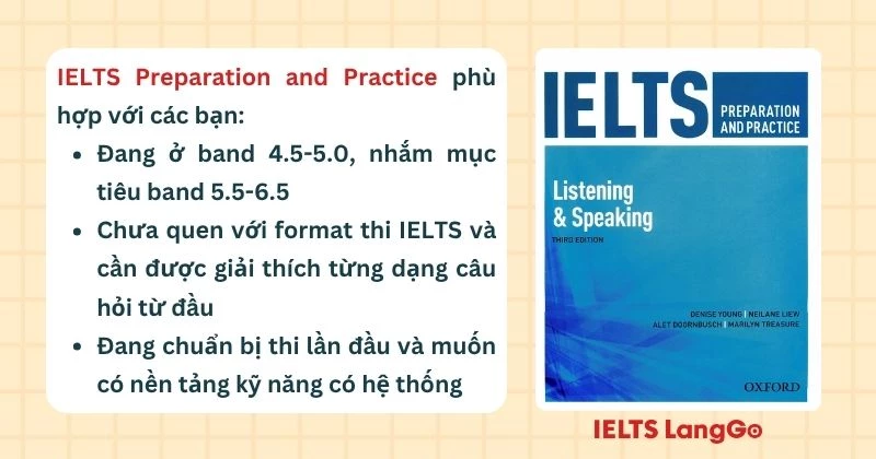IELTS Preparation and Practice phù hợp với đối tượng nào?