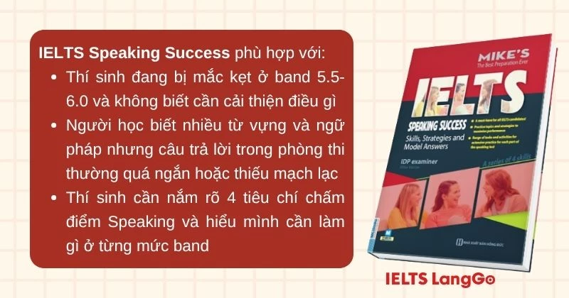 IELTS Speaking Success phù hợp với đối tượng nào?