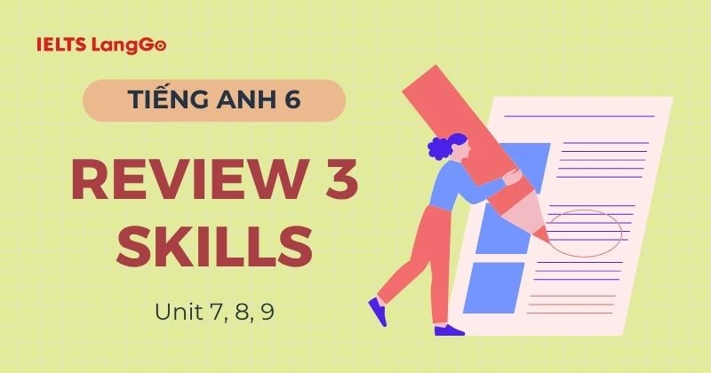 Lời giải Tiếng Anh 6 Review 3 Skills Global Success đầy đủ, chi tiết