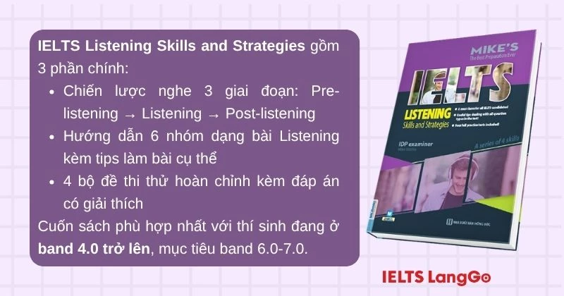 Đối tượng phù hợp dùng IELTS Listening Skills and Strategies