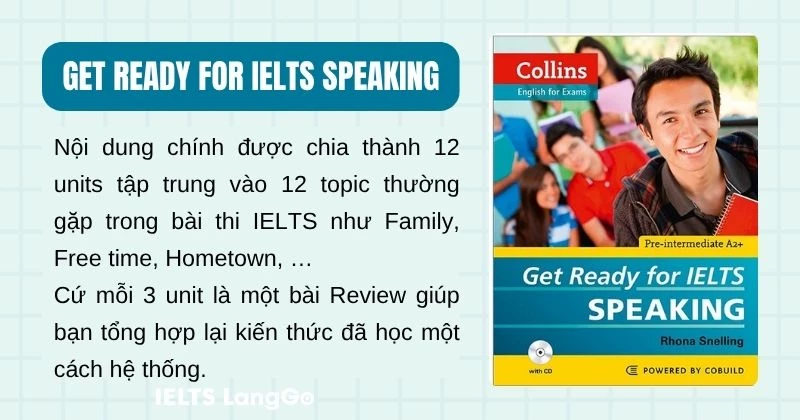 Cải thiện kỹ năng Speaking với sách Get ready for IELTS Speaking