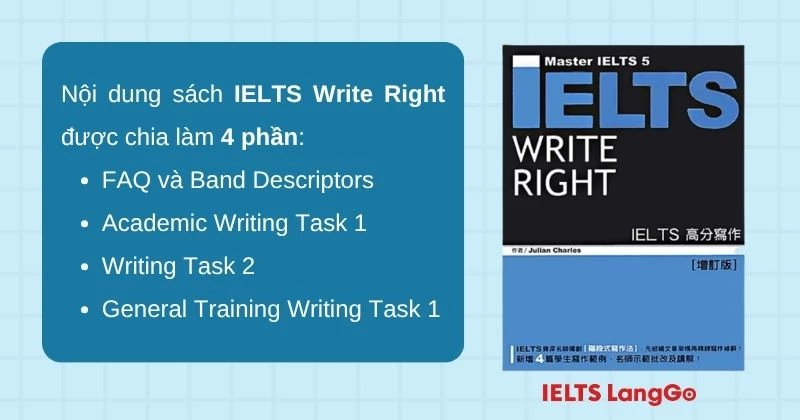 Nội dung sách IELTS Write Right