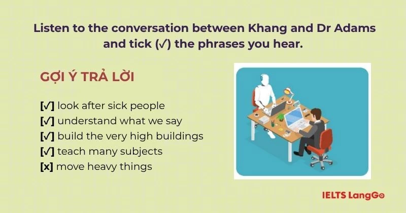 Bài tập 1 Tiếng Anh 6 Unit 12 Skills 2