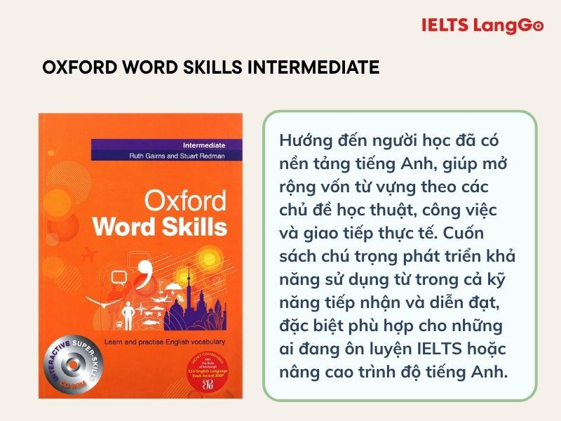 Intermediate rất tốt cho ai đang luyện Writing và Reading IELTS