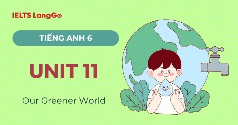 Lời giải Tiếng Anh lớp 6 Unit 11 Global Success: Our Greener World