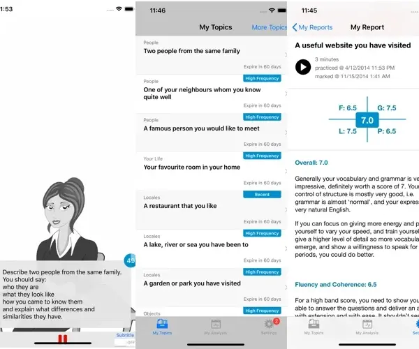 App học IELTS miễn phí IELTS Speaking