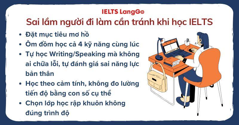 Nếu tránh được những điều này, lộ trình học IELTS của bạn sẽ hiệu quả hơn