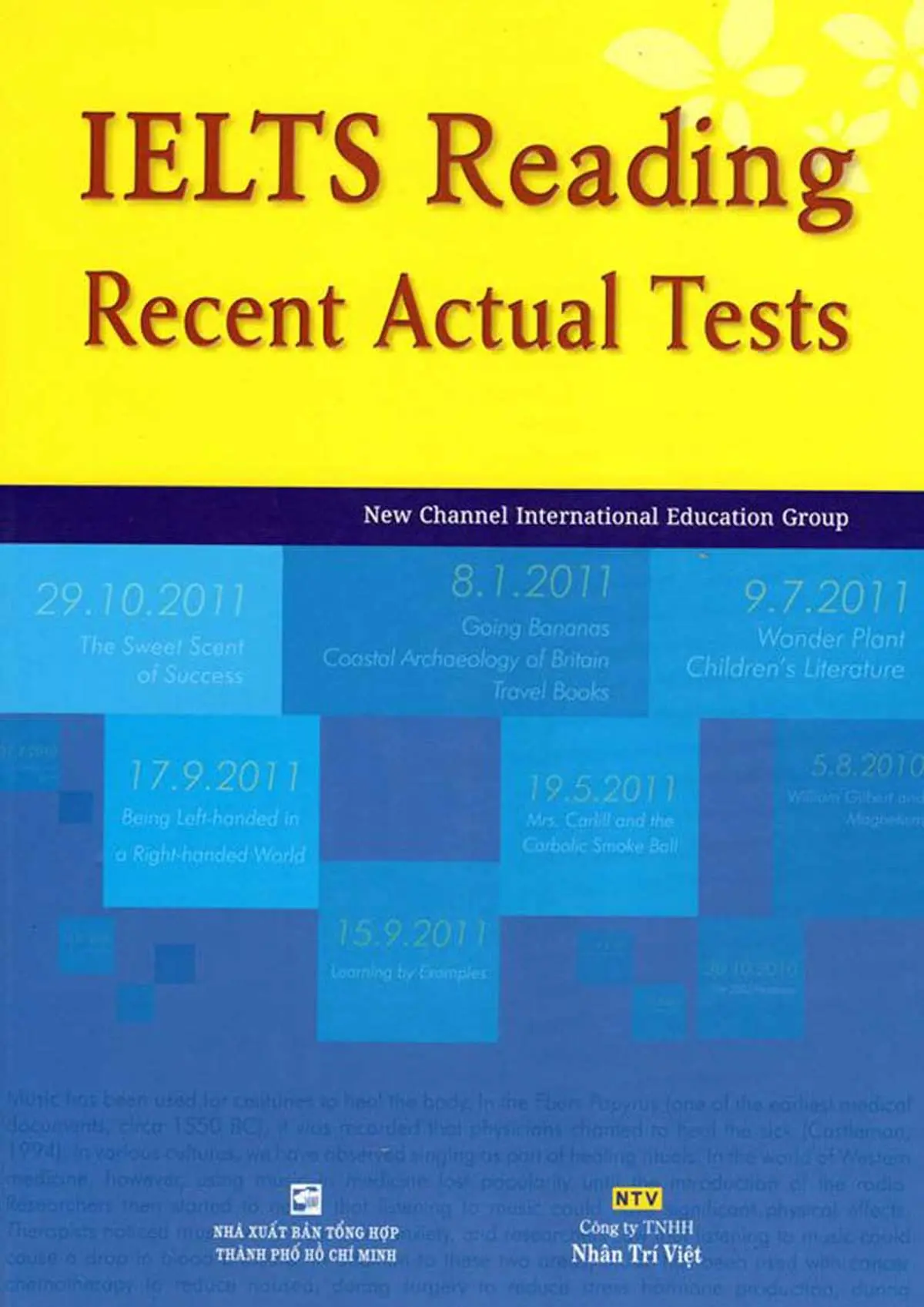 IELTS Reading Recent Actual Test Vol 1, 2, 3, 4, 5