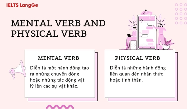 Phân biệt Mental verb và Physical verb