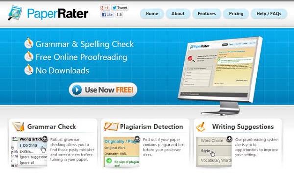 Website chữa bài IELTS Writing chất lượng PaperRater
