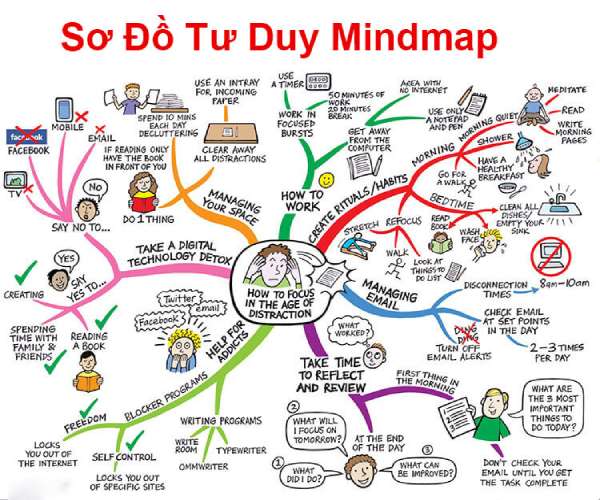 Học từ vựng bằng Mindmap