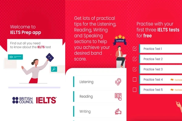 IELTS Prep App là một app học IELTS cho người mới bắt đầu