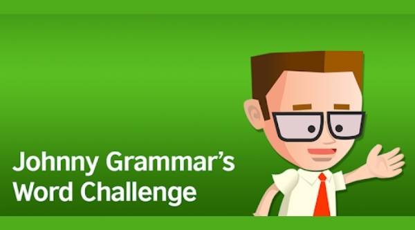 Johnny Grammar’s Word Challenge