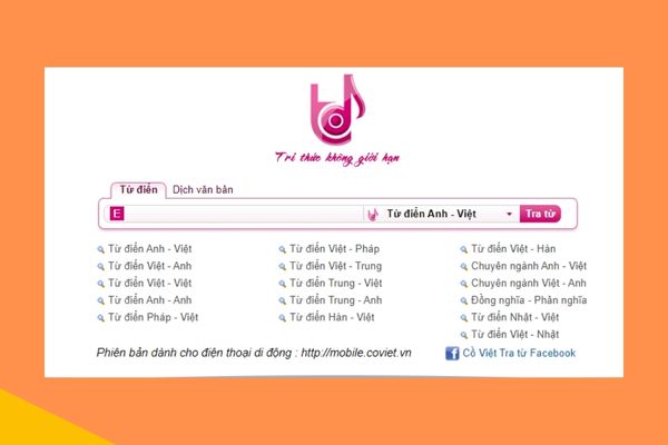 Từ điển Cồ Việt được phát triển bởi công ty Việt Nam