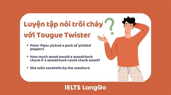 Phương pháp học tiếng Anh giao tiếp tại nhà hiệu quả với Tongue Twister