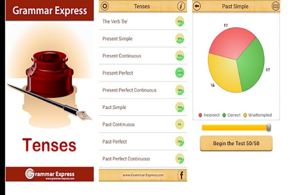 App học tiếng Anh Grammar Express