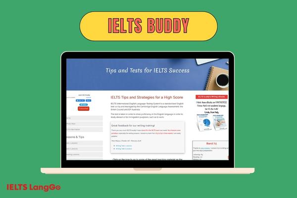 IELTS Buddy - một trang web luyện Reading IELTS chất lượng