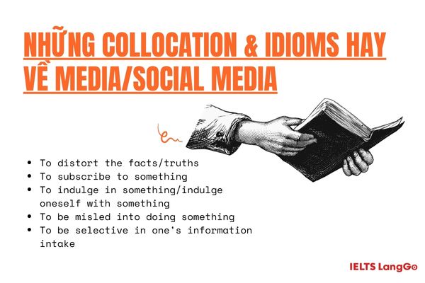 Những collocation & Idioms hay về Media/Social media giúp bạn ăn điểm Speaking