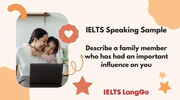 Bài mẫu Describe your mother IELTS Speaking