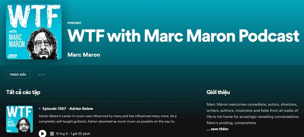  WTF with Marc Maron Podcast