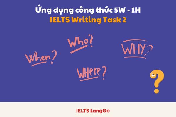 Sử dụng công thức 5W - 1H để lên ý tưởng cho IELTS Writing task 2